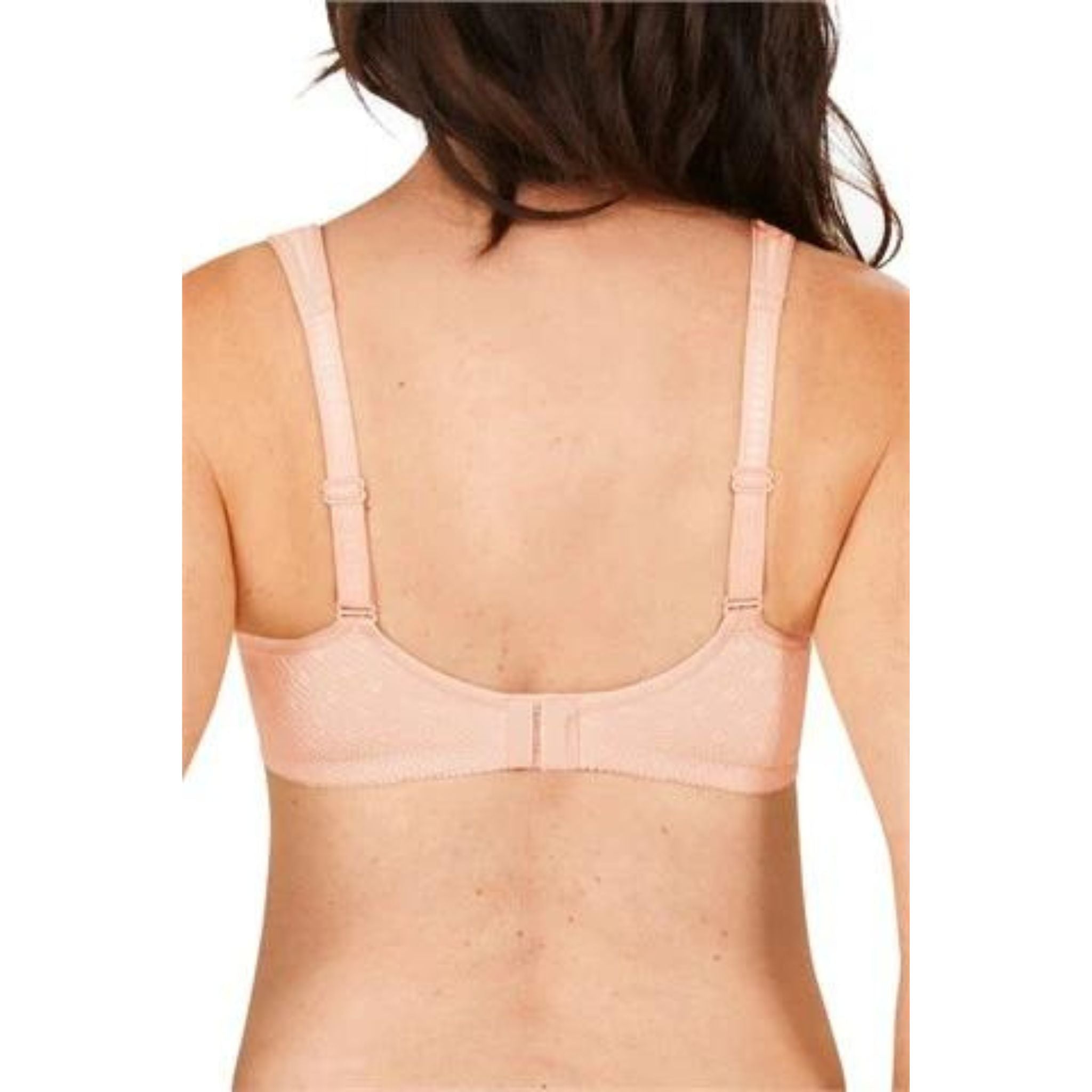 Classic fitting, wire-free Tiana bra feels soft and breathable. Designed with our Dianna Soft Bra in mind, the padded shoulder straps increase in width in the larger sizes and are comfortably supportive.