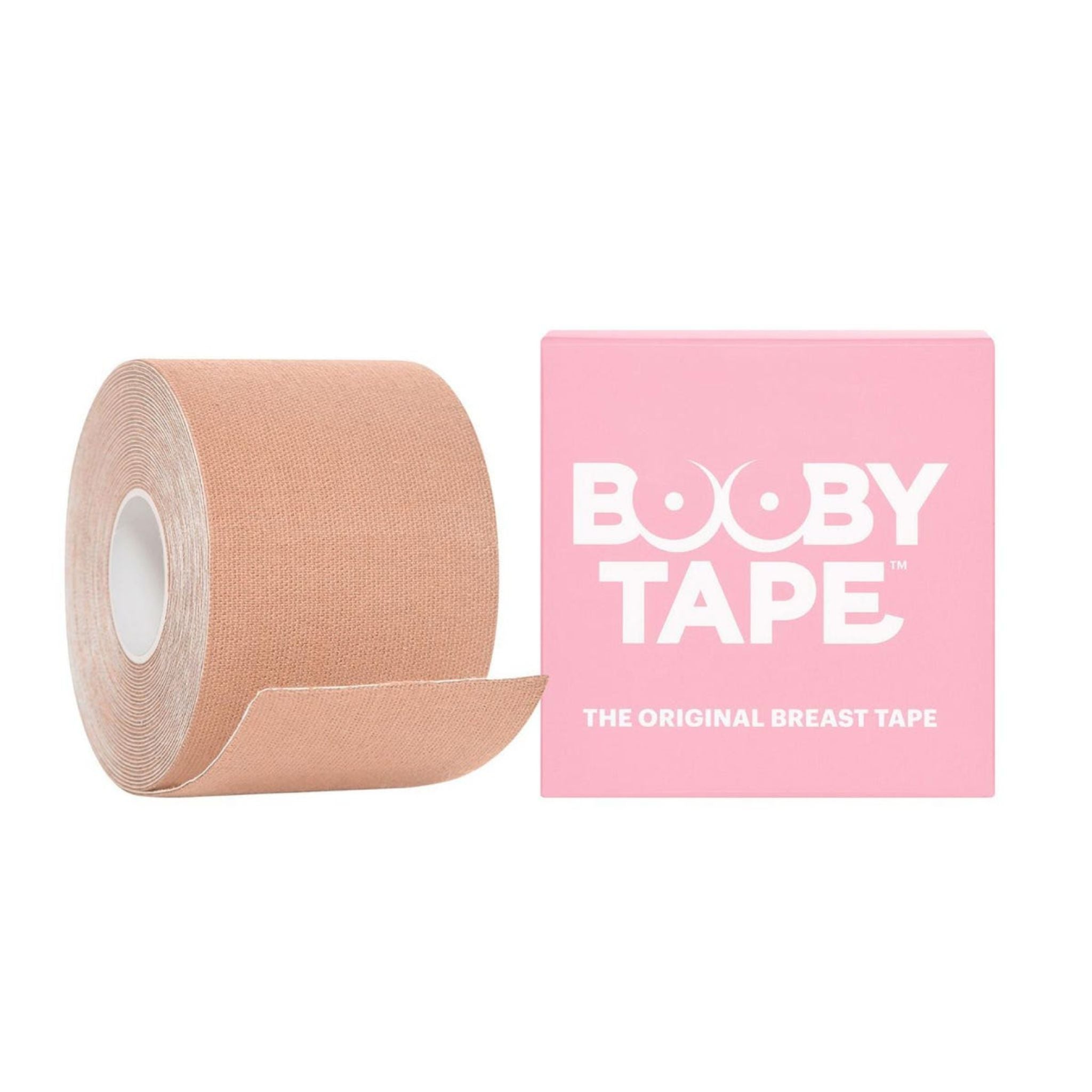 Have you ever found the cutest outfit but couldn’t find a bra that worked? Have you bought a product that claimed to give you a breast lift but found there was no support? Booby Tape is the answer! Lifts any size bust Latex free 5 metre roll will last multiple uses Wear outfits you couldn’t wear before because you can now go braless Cut your own tape length to suit your unique figure