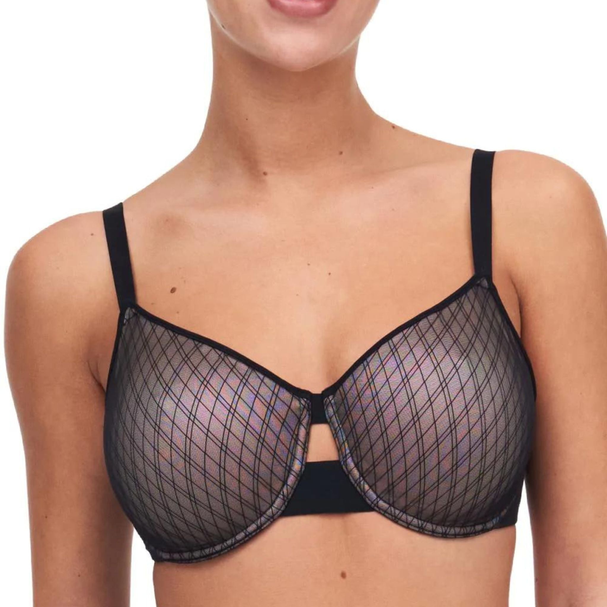A collection designed to smooth your silhouette and offer a sleek look and feel. The Smooth Lines Seamless Unlined Minimizer Bra offers full containment and support while refining your every curve with 2-ply seamless cups and a wide, smoothing band.