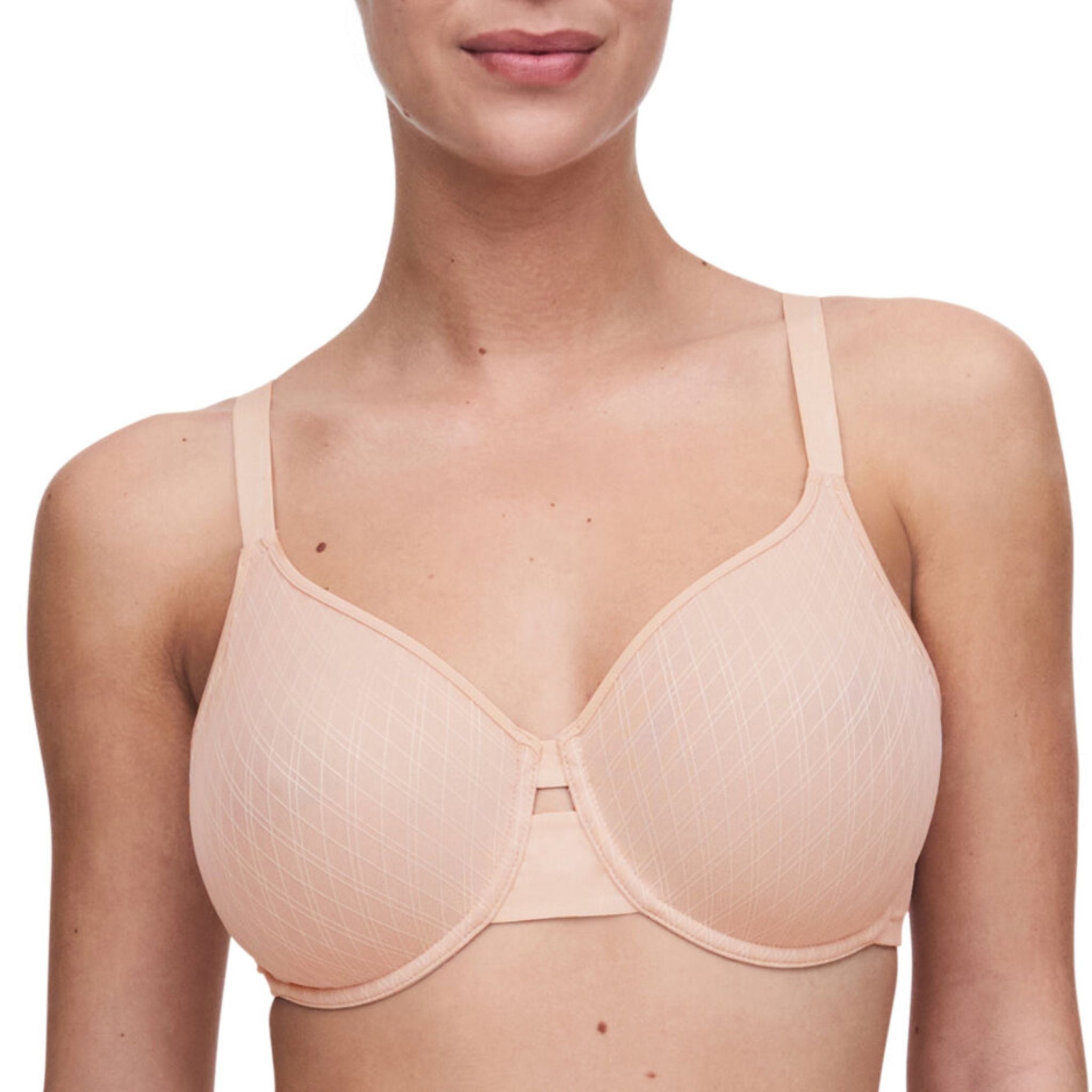 A collection designed to smooth your silhouette and offer a sleek look and feel. The Smooth Lines Seamless Unlined Minimizer Bra offers full containment and support while refining your every curve with 2-ply seamless cups and a wide, smoothing band.