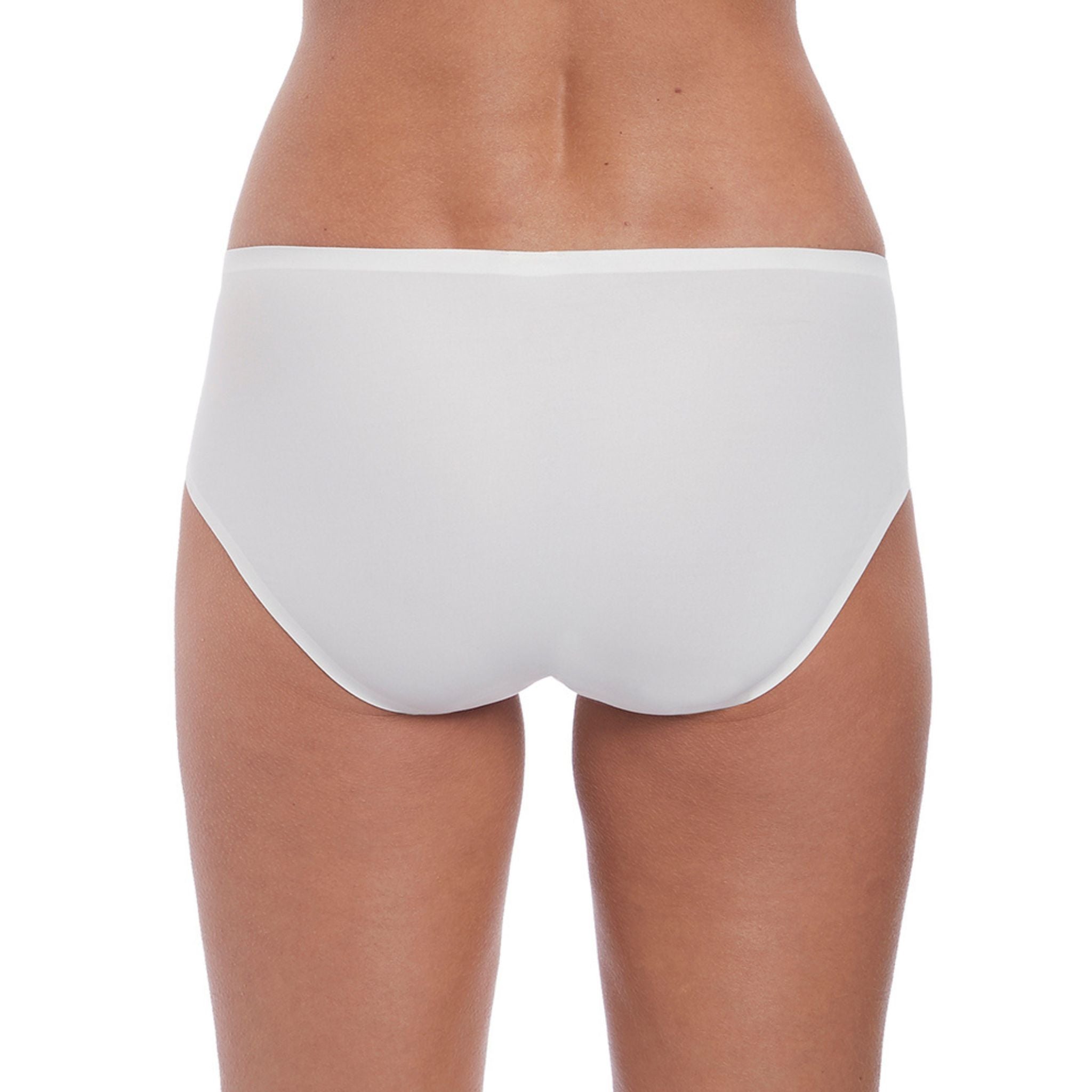 Curated from a super soft fabric and bonded with stitch-free technology, Smoothease’s second skin feel will guarantee you an exceptionally smooth finish under clothes. With optimal stretch, the Invisible Stretch Brief is one-size-fits-all, offering a comfortable alternative to match with other Fantasie products. Average coverage brief Soft handle fabric for smooth second skin feel Clean cut and stitch free with bonded seams for a complete no show finish