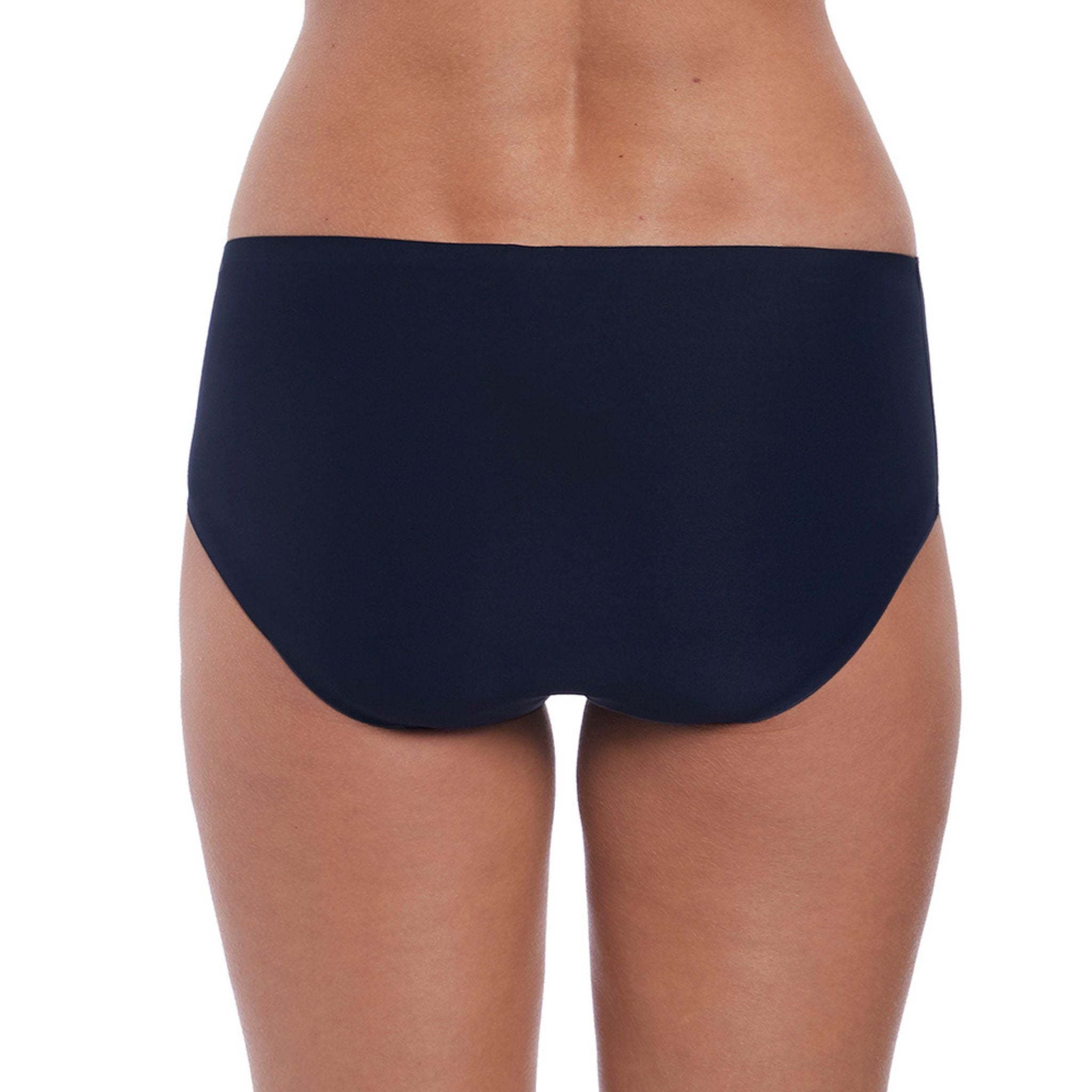 Curated from a super soft fabric and bonded with stitch-free technology, Smoothease’s second skin feel will guarantee you an exceptionally smooth finish under clothes. With optimal stretch, the Invisible Stretch Brief is one-size-fits-all, offering a comfortable alternative to match with other Fantasie products. Average coverage brief Soft handle fabric for smooth second skin feel Clean cut and stitch free with bonded seams for a complete no show finish