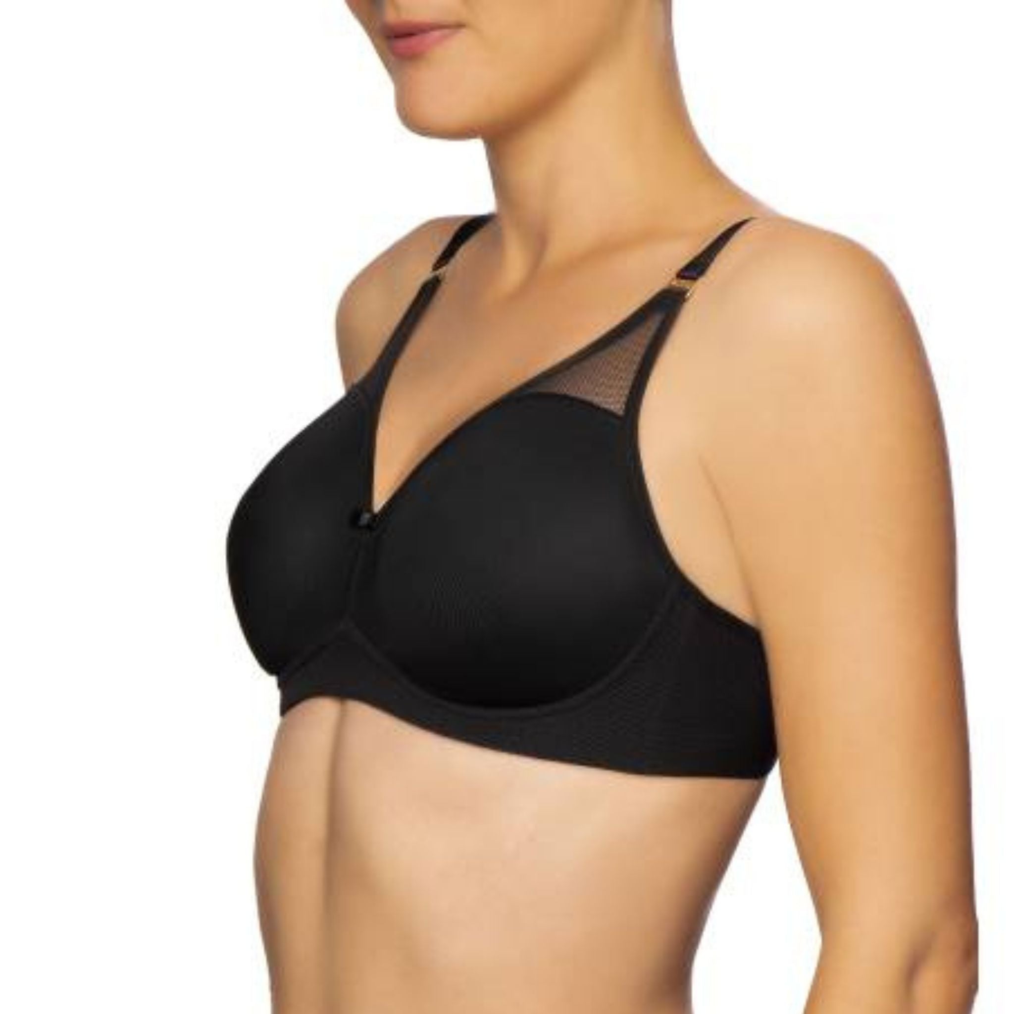 The Felina wireless bra 203222 from the Divine Vision collection is a composition of modernity and perfect construction. The cups firmly support the breasts and the adjustable straps ensure all-day comfort. A decorative net on the band and on the tip of the cup meets the needs of many women, even the youngest ones, in order to provide uncompromising style. The material allows the body to breathe freely while the small bow between the cups adds a little feminine delicacy.