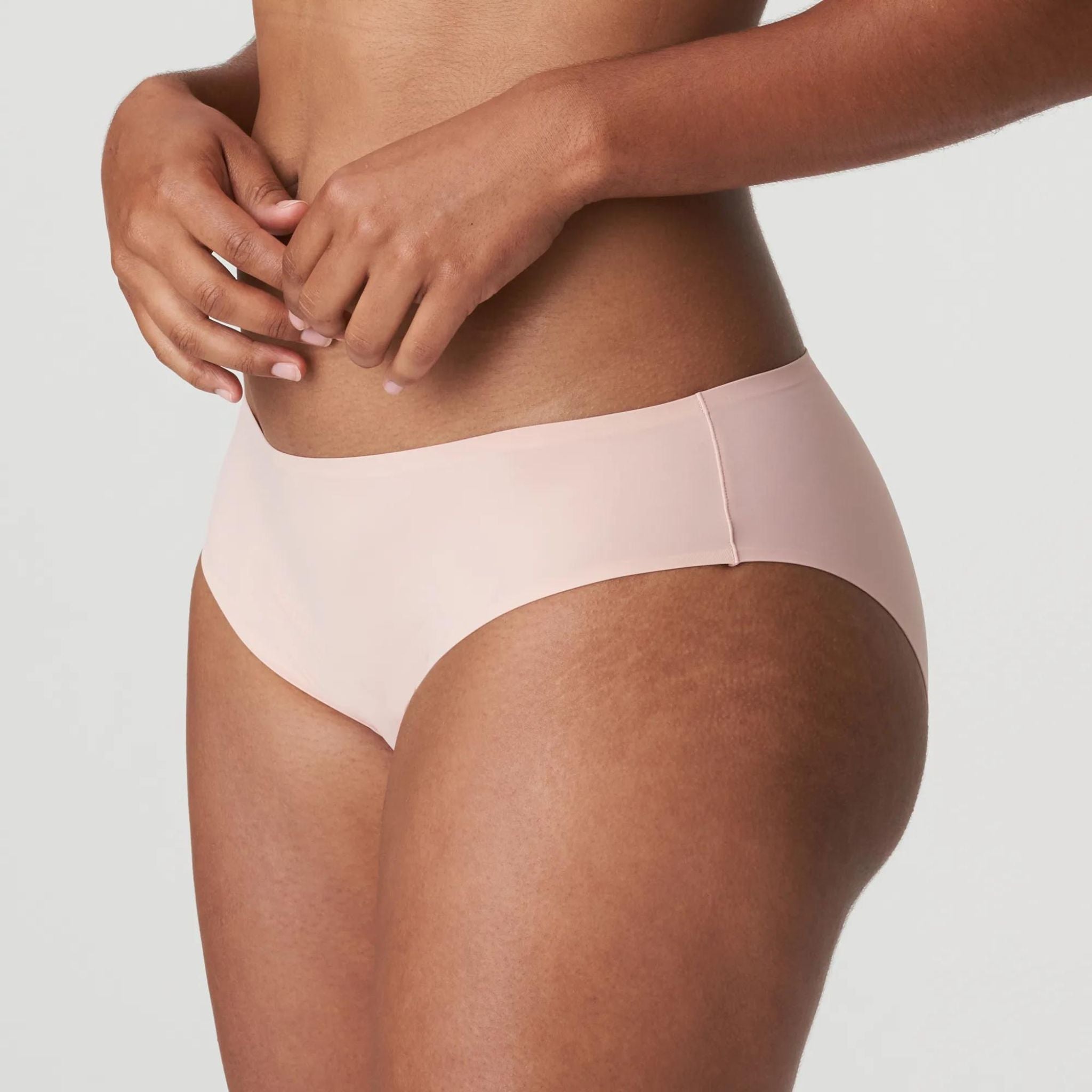 Lightweight Rio briefs in a soft, smooth fabric with a seamless fit. Powder Rose is a soft, feminine neutral.