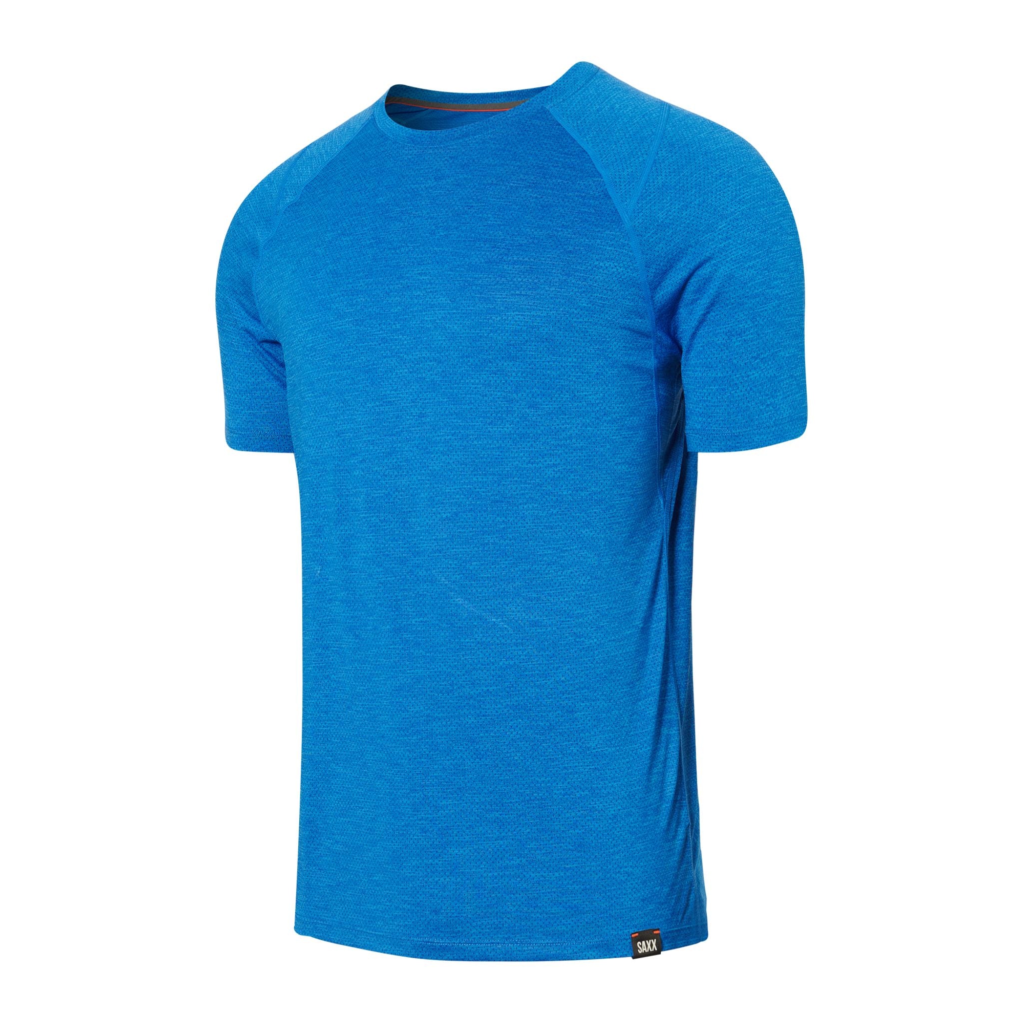 Let your body breathe in the All Day Aerator Tee. Built using a breathable pin-dot mesh, SAXX has packed athletic performance into an everyday top. From crushing reps at the gym, to crushin beves over the weekend, get unrestrictive movement with a hybrid raglan sleeve, underarm gusset, and 4-way stretch fabric.