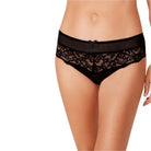 Lace lingerie with a feel-good factor  Perfect fitting without any constricting throughout the day  Breathable underlay, lined with soft cotton material for added comfort  Soft, flat edging at the leg openings for ultimate comfort  Elastic waistline in the back and front  74% Nylon, 14% Spandex, 8% Cotton, 4% Polyester