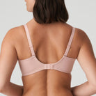 Seamless balcony bra with lightweight padded cups covered in a soft, smooth fabric. Powder Rose is a soft, feminine neutral.