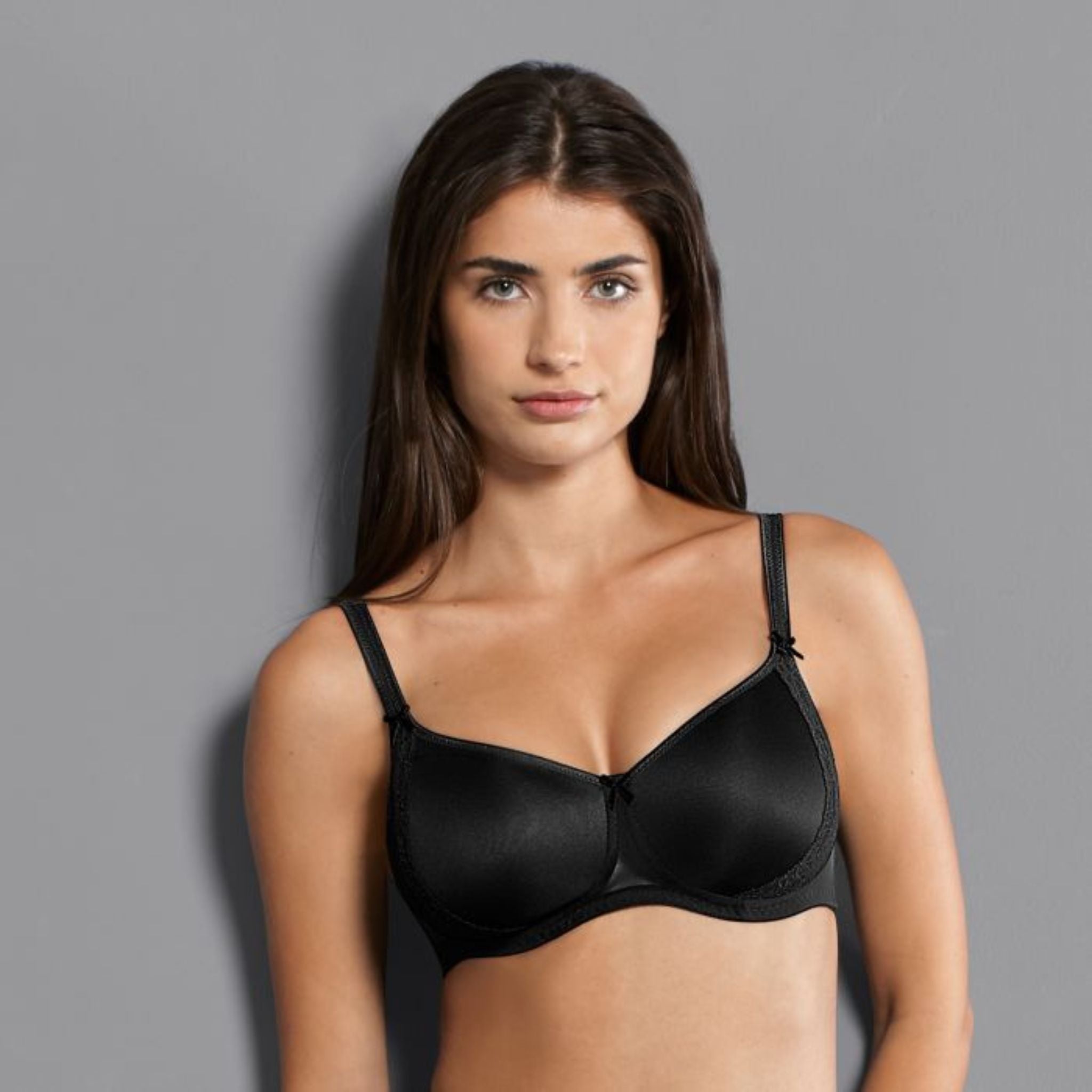 Rosa Faia's LACE ROSE soft cup wireless bra starts at cup size A. This style is a great t-shirt bra with its smooth surface ensuring a perfect seamless look.