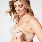 The perfect everyday bra, with flavour! It’s hard to go past this this lightly contoured spacer bra, with flexible wire that provides the wearer with versatility, a smooth profile, great shape, comfort and superior sup- port without the bulkiness of foam. The perfect t-shirt bra, with a few tantalising feature details that will be sure to surprise!